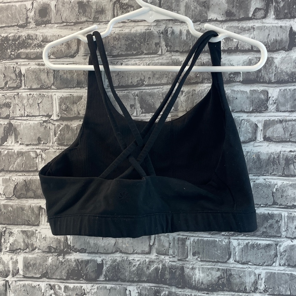 Athleta Girl 
Black Strappy Sports Bra‎ - Picture 3 of 4